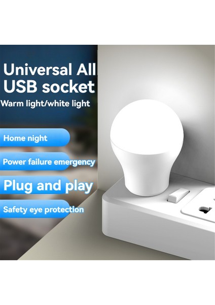 Power Bank Şarj USB Kitap Işıkları Yuvarlak Okuma Göz Koruma Lambası (Yurt Dışından) fiyatları