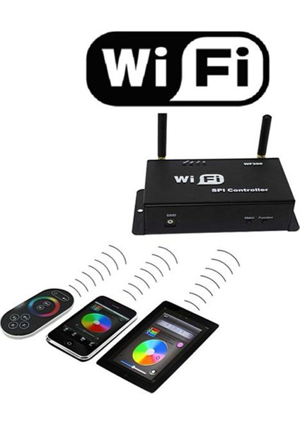 Wifi Spı LED Kontrol Cihazı Kablosuz Rf Modülü Dimmer Sistemi (Yurt Dışından) indirimleri