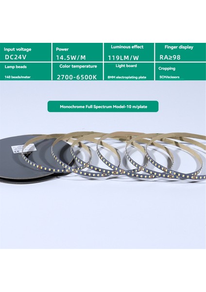 DC24V LED Şerit Işıklar Su Geçirmez 140LEDM Lamba Dizisi Esnek Bant (Yurt Dışından) fiyatları