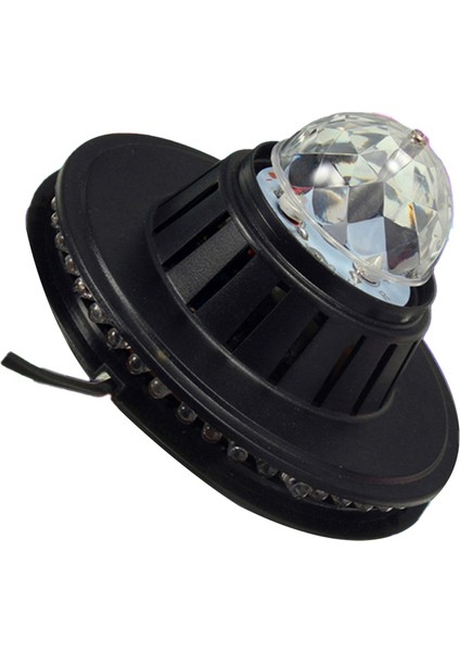 15W Mini Disko Işığı 48LED Rgb Lazer Renkli Işın Müzik Işığı Abd Fişi (Yurt Dışından)