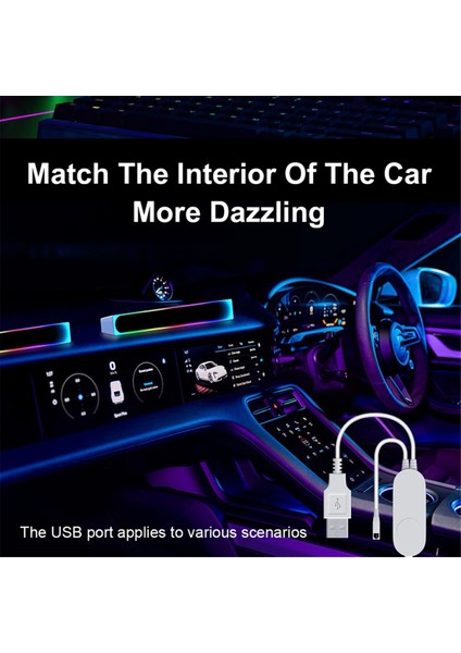 Adet Ambiyans LED Rgb Işık Akıllı App Kontrol Atmosfer Işığı (Yurt Dışından) indirimleri