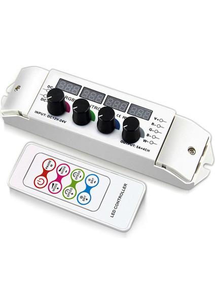 BC-354RF 5AX4CH Çıkış Rgb Rgbw LED 5050 3528 Şerit Kontrol Cihazı (Yurt Dışından)