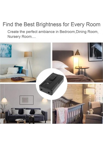 Ayak Dimmer Anahtarı Tam Aralıklı Sıralı Kayar Kontrol Anahtarı Abd Fişi (Yurt Dışından) modelleri