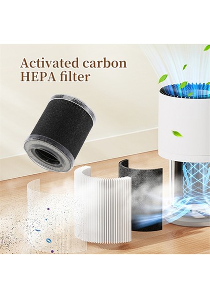 6 Adet Hepa Yedek Filtresi Hava Born Kirleticileri ve Kokuları Gidermek Için Hava Temizleyicisi Için Aktif Karbon Filtreleri (Yurt Dışından) fırsatları