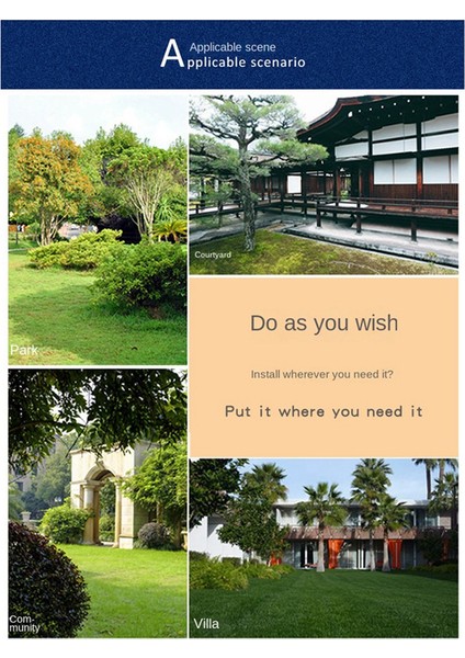 LED Güneş Enerjili Işık Açık Bahçe Dekorasyonu Güneş Enerjili 100COB Işık (Yurt Dışından) modelleri