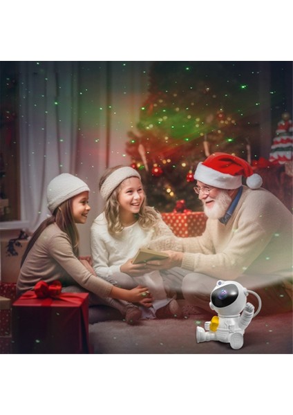 Astronot Yıldızlı Lamba Romantik Atmosfer Projeksiyon Gece Lambası (Yurt Dışından) fiyatları