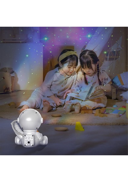 Astronot Yıldızlı Lamba Romantik Atmosfer Projeksiyon Gece Lambası (Yurt Dışından) modelleri