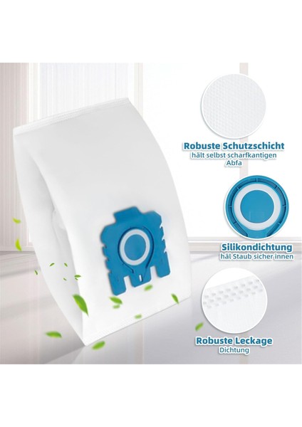 Miele Hyclean 3D Gn Elektrikli Süpürge Için 16 Adet Elektrikli Süpürge Torbası (Yurt Dışından) fiyatları
