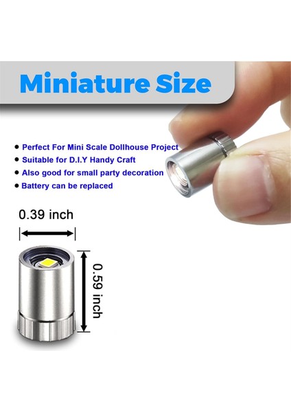 20 Adet Minyatür LED Işıklar El Sanatları Için Küçük Işıklar Çok Renkli (Yurt Dışından) modelleri