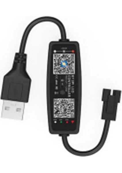 WS2812B Kontrol Cihazı Uzaktan Kumanda Müzik App Kontrolü USB 5V (Yurt Dışından)
