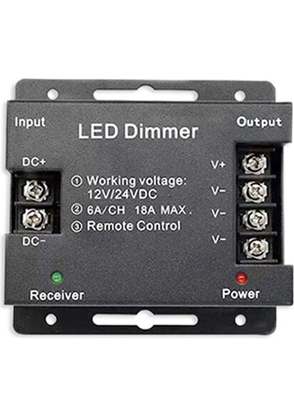 Kontrolör Dimmer 12V 24V Rf Kablosuz Dokunmatik Uzaktan Kumanda ile (Yurt Dışından) fiyatları