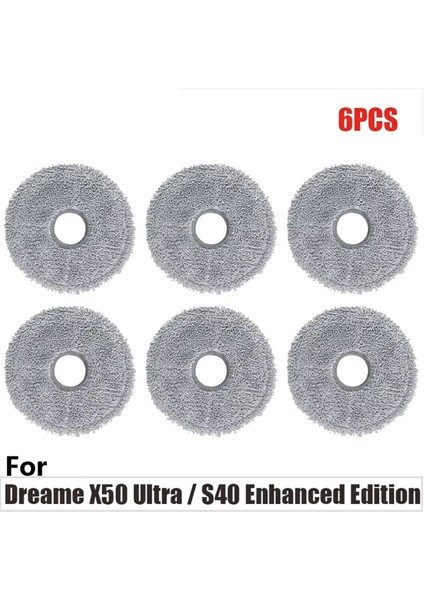 Dreame X50 Ultra / S40 Geliştirilmiş Baskı Vakum Parçaları Ana Roller Yan Fırça Hepa Filtre Mop Bez Toz Çantası (Yurt Dışından) indirimleri