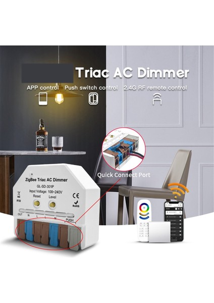 Zigbee3.0 Kablosuz Açık Kapalı Röle Anahtarı Ac Dc Güç (Yurt Dışından) fiyatları