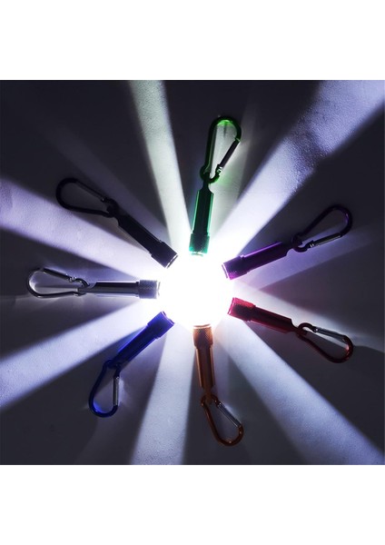 14 Adet Mini El Feneri Anahtarlık LED Anahtar Kolye El Feneri Küçük El Lambası (Yurt Dışından) fırsatları