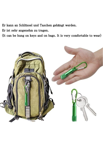 14 Adet Mini El Feneri Anahtarlık LED Anahtar Kolye El Feneri Küçük El Lambası (Yurt Dışından) indirimleri