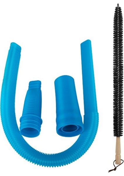 2 Adet Kurutucu Havalandırma Temizleyici Kiti ve Kurutma Fırçası Vakum Hortum Ekleme Fırçası Lint Sökme (Yurt Dışından)