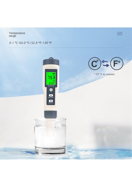 3'ü 1 Arada Su Kalitesi Test Kalemi Tdsphtemp Ph Ölçer Çok Parametreli (Yurt Dışından) modelleri