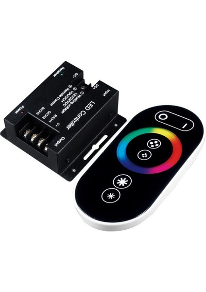 Rgb Şerit Için LED Rf Uzaktan Kumanda Rgb Kontrol Cihazı 10AKANAL (Yurt Dışından)