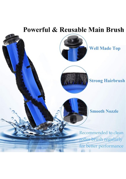 Ecovacs Debot Robot Süpürge Için 14 Parçalı Süpürge Aksesuar Seti (Yurt Dışından) modelleri