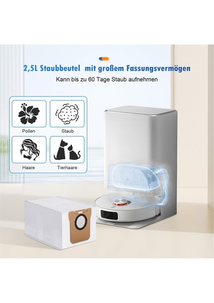 Xiaomi Robot Vakum Için Aksesuarlar X20 Max / X20 Pro Robot Vakum Süpürge, Ana Fırça, Mendil, Toz Torbaları, Filtreler (Yurt Dışından) indirimleri