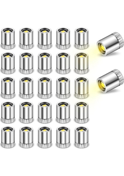 50 Adet Minyatür LED Işıklar Mini Elektrikli Işıklar (Yurt Dışından)