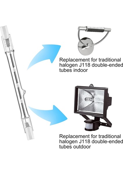R7S Halojen Ampuller Tungsten Lineer Ampul 150W (Yurt Dışından) fiyatları