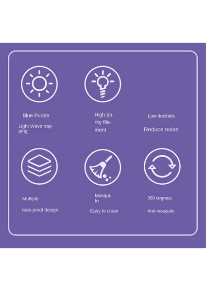 Induced Sivrisinek Lambası Asılı Elektrikli Sivrisinek Gereçleri Abd Fişi (Yurt Dışından)