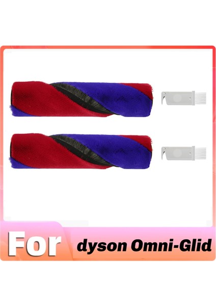 Dyson Omni-Glide Vakum Süpürge Yumuşak Silindir Fırçası Elektrikli Süpüreci Yedek Yoldalı Yuvarlanan Fırça Parçaları (Yurt Dışından)