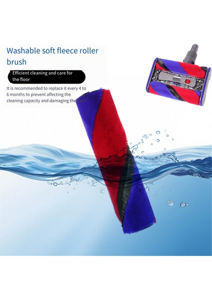 Dyson Omni-Glide Vakum Süpürge Yumuşak Silindir Fırçası Elektrikli Süpüreci Yedek Yoldalı Yuvarlanan Fırça Parçaları (Yurt Dışından) fiyatları