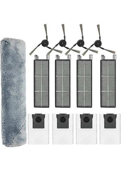 Mova Z50 Ultra / Z5 / Z5 Pro Ana Yan Fırça Hepa Filtresi Için (Yurt Dışından)