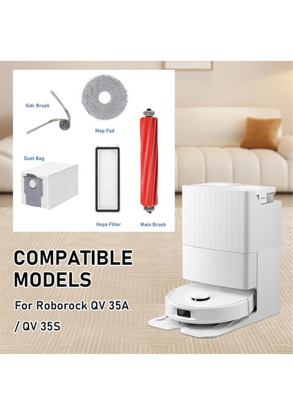 Roborock Qv 35A/QV 35S/QR 798/QR 598 Elektrikli Süpürge Için Aksesuar Seti (Yurt Dışından) fiyatları