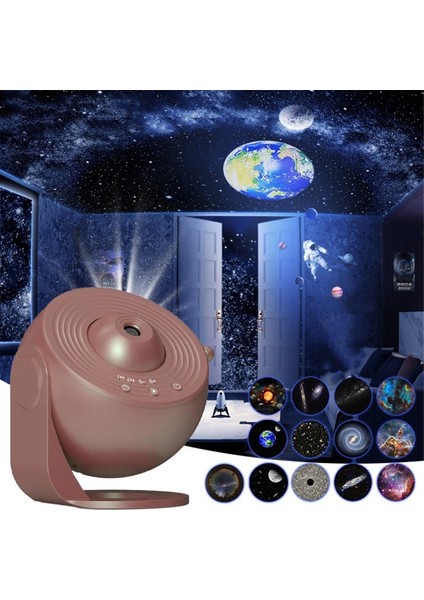 Projektör Gece Lambası Planetaryum Projektörü 360 Döndürme Projektör Lambası (Yurt Dışından) indirimleri