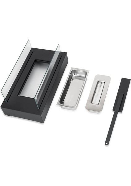 Alkol Şömine Işığı Dikdörtgen Paslanmaz Çelik Cam (Yurt Dışından) fiyatları