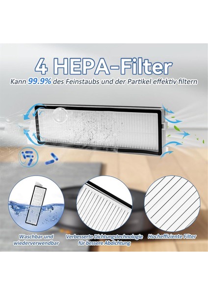 Dreame Mova S20 ULTRA/RLM71CE Elektrikli Süpürge Aksesuarları Için 19 Adet (Yurt Dışından) modelleri