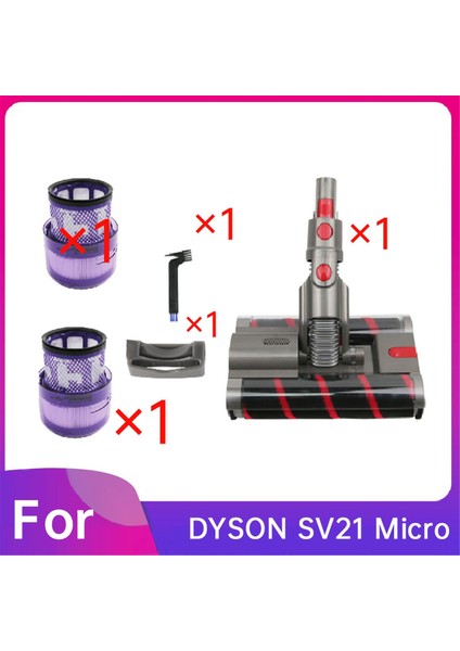 Dyson SV21 Robot Süpürge Yedek Yumuşak Silindir Temizleme Başlığı (Yurt Dışından)