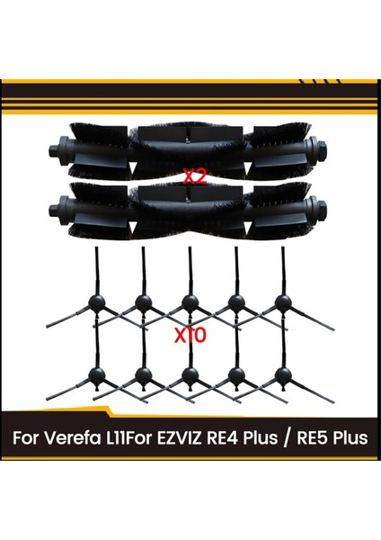 Ezvız Re4 Plus/re5 Plus Elektrikli Süpürge Parçaları Için Verefa L11 Için 12 Adet (Yurt Dışından)