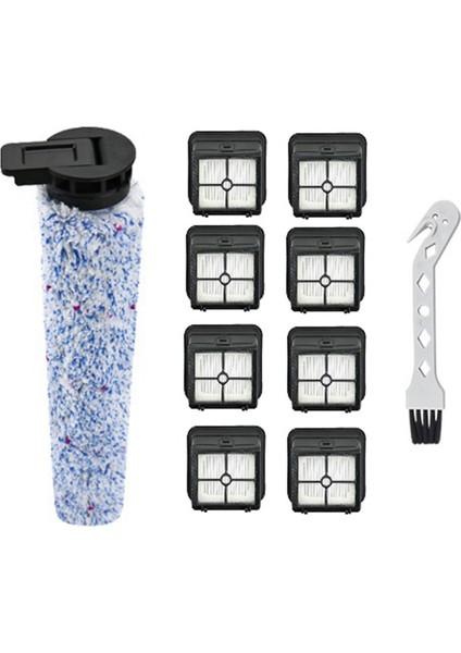 2pcs Roller Fırçası+Dyson Için Anahtar Kilit Kiti SV19 OMNI-GLIDE/SV21 Mıcro Vacum Seğreter Yumuşak Velvet Çift Silindir Fırça (Yurt Dışından)