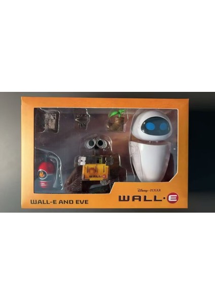 Wall.e Robotics Wall-E Robot Eva Set Kutulu Set Tamirci Heykelcik Süs (Yurt Dışından) fiyatları