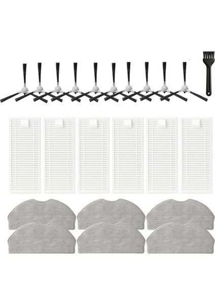 Filtreler Fırçalar Ropvacnic Için Paspas Pedleri Tipdiy Için G90 Için Vıpsun Z1 Için Betboyles V75S Robot Vakum Aksesuarı (Yurt Dışından) fiyatları