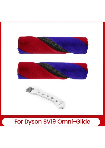 Yumuşak Silindir Fırçası ve Temizleme Fırça Kiti Dyson SV19 Omni-Glide Kablosuz Vakum Süpürge Ekleri Ekler (Yurt Dışından)