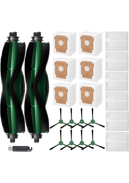 Irobot Roomba Için 2 Q0520 Essentium Vakum Süpürge Aksesuarları Silindir Yan Fırça Filtresi Paspas Ped Toz Torbası (Yurt Dışından) fiyatları