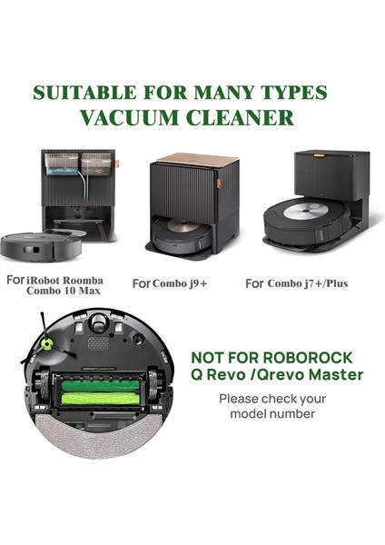 Irobot Roomba Combo 10 Max Için Yedek Parça Kiti (Yurt Dışından) modelleri