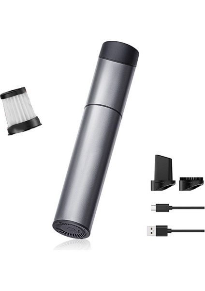 Mini Taşınabilir Elektrikli Süpürge Kablosuz Elde Taşınan Elektrikli Süpürge Masaüstü Klavye Arabası Için Uygun Temizlenmesi Kolay USB (Yurt Dışından) fiyatları