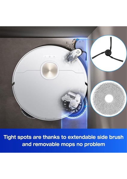 Dreame X40 ULTRA/L40 ULTRA/S20 Pro Ultra Elektrikli Süpürge Parçaları (Yurt Dışından) fırsatları