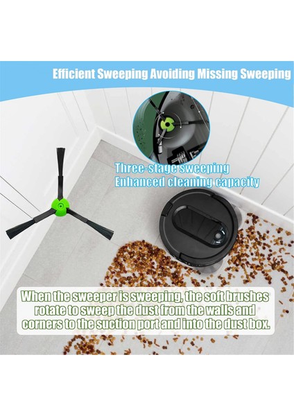 Roborock Için Aksesuar Kiti Q8 Max+/ Q5 Max+/ Q5PRO+ROBOT Vakum Süpürge Ana Yan Filtreler Paspas Padleri Toz Torbaları (Yurt Dışından) modelleri