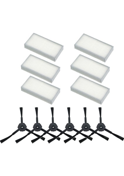 Ilife Sweeping V3 V3S V5 V5S Pro Yan Fırça Hepa Filtre Ekranı Için (Yurt Dışından)