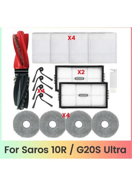 Roborock Saros 10R /G20S Ultra Robot Süpürge Aksesuarları (Yurt Dışından)