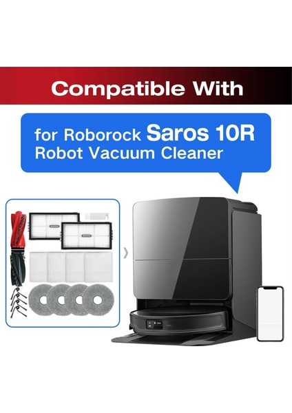 Roborock Saros 10R /G20S Ultra Robot Süpürge Aksesuarları (Yurt Dışından) modelleri