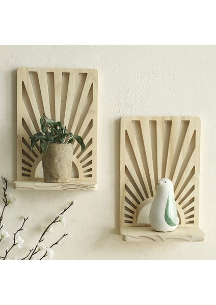 Taraklı Oyuk Duvar Rafı Ev Oturma Odası Dekorasyonu (Yurt Dışından) fiyatları