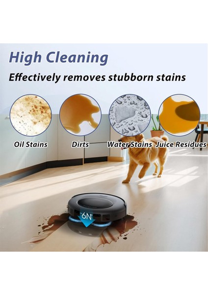 Eufy Omni C20 Robot Vakum Süpürge Mop Bezi Için 8 Pcs Yıkanabilir ve Yeniden Kullanılabilir Yumuşak Pedler (Yurt Dışından) modelleri